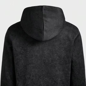 เสื้อฮู้ดดี้พรีเมียม ODM ตัดเย็บแบบไดมอนด์คัท ผ้าโพลีเอสเตอร์/คอตตอนฟลีซเนื้อนุ่ม หนานุ่ม ตกแต่งด้วยคริสตัล เหมาะสำหรับใส่ในฤดูหนาว แบบยูนิเซ็กส์ - Product Image 5