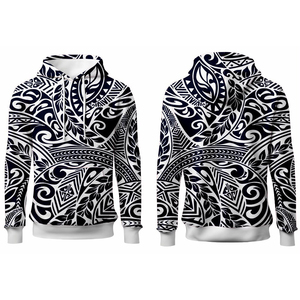 Sweat-shirts polynésiens unisexes sur mesure, vente en gros, couleur unie, 100% polyester, haute qualité, en stock - Product Image 3