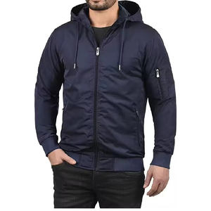 Professional Factory <b>Men</b> Waterproof and Windproof Outdoor Windbreaker <b>Jacket</b> with Hoodie <b>Mens</b> Outwear for Sprint Autumn - Product Image 2