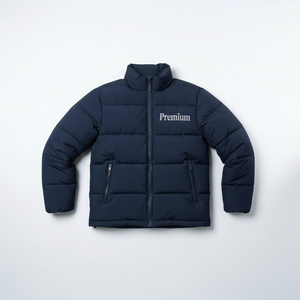 <b>Men's</b> <b>Lightweight</b> Puffer <b>Jacket</b> Hooded Winter Outerwear Zip Front OEM Wholesale Supplier - Product Image 5