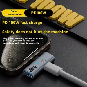 Bộ chuyển đổi đa chức năng hai trong một loại C sử dụng ổ đĩa flash USB + Bộ chuyển đổi pd100w cùng một lúc - Product Image 5