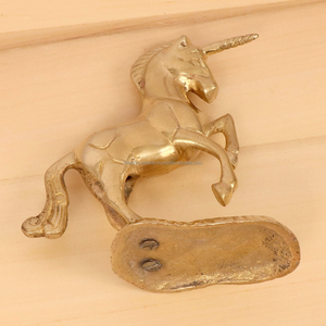 Figura de Caballo de Latón Antiguo Kartique, Estatua de Animal Tradicional para Decoración del Hogar y Regalo, Personalizable - Product Image 3