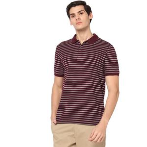 Stripes Design Hot Selling Down <b>Collar</b> Polo <b>Shirt</b> for <b>Men</b> Custom Color Summer Street Wear Short Sleeves <b>Men's</b> Polo <b>Shirts</b> - Product Image 1