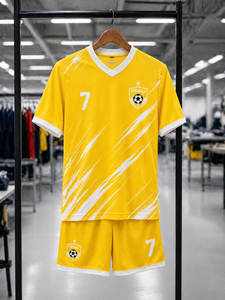 Professional Soccer Uniform Package with Custom Football Jersey Matching Shorts and <b>Socks</b> Lightweight <b>Moisture</b> Wicking Team Club - Product Image 6