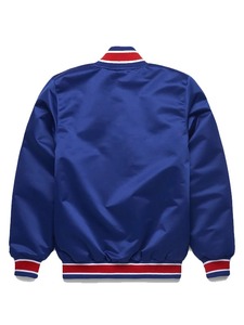 HOMAGE X Starter Cubs เสื้อแจ็คเก็ตสตรีทแวร์หนังแท้ 100% กันลม เป็นมิตรกับสิ่งแวดล้อม - Product Image 2