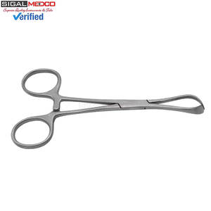 Pinzas para Toallas Lorna de 5.25 Pulgadas, Instrumento Quirúrgico Manual de Acero Inoxidable para Fijar Paños Quirúrgicos, Uso en Cirugía General, Certificado CE - Product Image 6