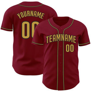 Maillot de baseball professionnel de qualité supérieure, best-seller, 100 % polyester, respirant, séchage rapide, noms d'équipe personnalisés - Product Image 1