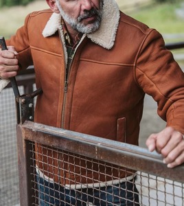 2026 Top Design Men's Leather <b>Jacket</b> 100% High Quality with Lining fur Full Sleeve for Reasonable Price custom design available - Product Image 5