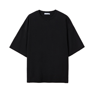 เสื้อยืดทรงโอเวอร์ไซส์ ตัดเย็บพิเศษ เนื้อผ้าหนา ทรงบ็อกซี่ 100% ผ้าฝ้าย สไตล์สตรีทแวร์สำหรับผู้ชาย โลโก้ด้านหน้า เป็นมิตรต่อสิ่งแวดล้อม ดีไซน์ปรับแต่งได้ - Product Image 5