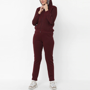 Chándal de Invierno para Mujer, Diseño de Moda, con Logotipo Personalizado, Tejido Ligero 100% Algodón - Product Image 3