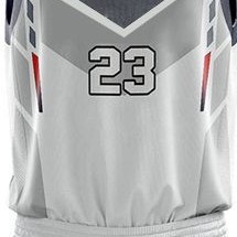 Uniforme de basket-ball sur mesure de haute qualité, respirant, 100% polyester, avec couleur et logo personnalisés, design sans manches pour hommes adultes - Product Image 4