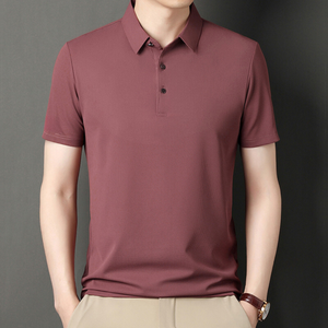 OEM Customized Logo Design New Polo Shirt Men's T-shirt Business Casual Thin Breathable Lapel Men's Short Sleeve - Product Image 1