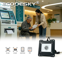 EMT6652BRF Lecteur de codes-barres NFC en verre trempé intégré, module de lecteur de codes QR 1D/2D RFID pour casier intelligent