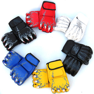 Guantes de Entrenamiento de MMA Personalizables de Alta Calidad, Cuero PU Transpirable, Secado Rápido, Ligeros y Duraderos para Hombres y Mujeres - Product Image 4
