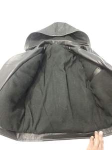 Chaqueta de cuero de carreras de alta calidad para hombre, a prueba de viento, transpirable, talla grande, con capucha. - Product Image 4