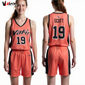 Uniformes Deportivos de Baloncesto Personalizados OEM, Camisetas de Equipo en Blanco para Hombre y Mujer, Impresas, Industria Vafir - Product Image 6