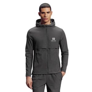<b>Mens</b> <b>Lightweight</b> Outdoor Windbreaker Performance <b>Jacket</b> Breathable Water Resistant Sports Coat Full Zip Custom Apparel - Product Image 1
