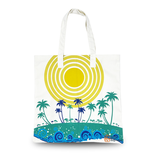 Bolsa de Playa Ecológica de Lona |   Bolsa de Compras Casual para Mujer |   Bolso reutilizable de gran capacidad con diseño elegante - Product Image 2