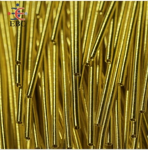 Fil à broder français en métal doré et argenté, diamètre 1.0mm, matériel de broderie rond - Product Image 6