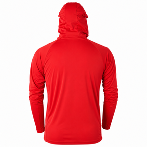 Sweat à capuche uni pour homme UPF 50, protection UV, manches longues, respirant, pour sports de plein air et pêche, personnalisable, 140g - Product Image 2