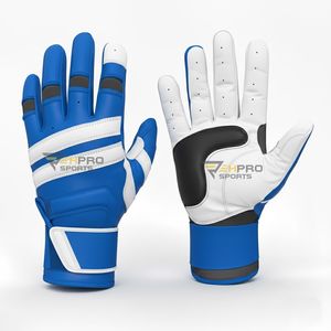 Gants de frappe en cuir à manches longues personnalisés pour le baseball et le softball, gants de protection pour le sport, gants de baseball - Product Image 1