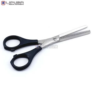 Ciseaux de barbier réglables en acier inoxydable 440C avec manche en plastique, lames ultra-affûtées pour une coupe de cheveux sans effort - Product Image 3