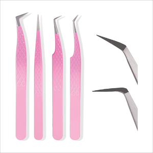 Pinzas para Extensión de Pestañas de Acero Inoxidable 420 de Alta Calidad y Extra Resistentes - Product Image 3