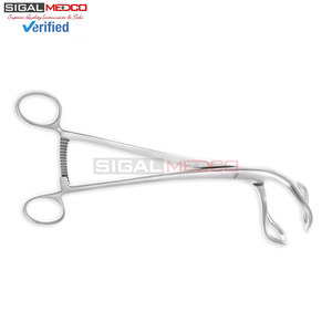 Pinzas de sujeción ósea manuales de acero inoxidable alemán CE, pinzas de agarre atraumáticas para cirugía de tejidos blandos SIGAL - Product Image 2