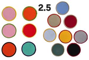 แพทช์รีดร้อนพิมพ์ลายหัวใจแบบซับลิเมชั่นสั่งทำได้ทุกขนาด สีสันตามสั่ง วัสดุหลัก ผ้าฝ้าย/ขนสัตว์/โพลีเอสเตอร์ ขายส่ง ราคาพิเศษ - Product Image 2