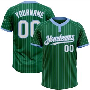 Camiseta de Béisbol Personalizada para Equipo, Corte Ajustado, Dos Botones, Sublimada, para Softbol - Product Image 3