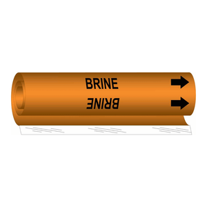 Marqueur de tuyaux flexible haute performance Brady BRINE pour l'identification des tuyaux industriels - Product Image 3