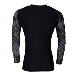 OEM Custom Breathable Eco-Friendly Anti-Bacterial Quick Dry Rash Guard For <b>Men</b> Spandex Surf Diving <b>Compression</b> <b>Shirts</b> BJJ - Product Image 1