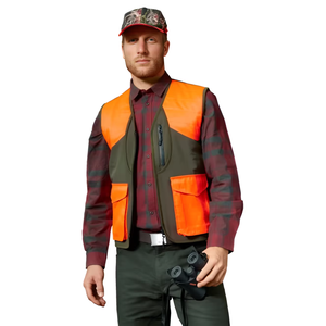 Gilet de chasse léger, design durable, plusieurs poches, coupe confortable, pour la chasse en plein air et le travail sur le terrain. - Product Image 3