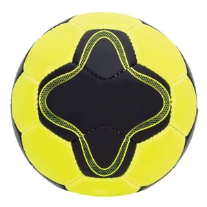 Ballon de handball bicolore en PU, professionnel, pour matchs en salle et en extérieur, entraînement, sac en filet pliable imprimé sur mesure, vente en gros - Product Image 5