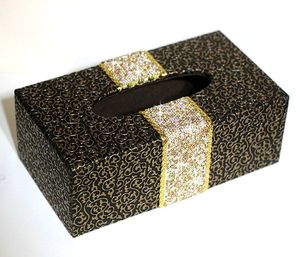 Boîte à mouchoirs en résine minimaliste, directement de l'usine, pour maison moderne, cuisine, chambre et salon, à prix réduit. - Product Image 3