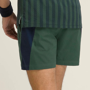 Pantalones Cortos Deportivos Verdes para Hombre, Transpirables, Cintura Elástica, Color Sólido, para Verano, con Bolsillos Laterales, Corte Regular, Material de Poliéster - Product Image 6