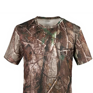 Camisetas de Caza Hechas de Poliéster y Algodón, Precio de Fábrica, Servicio OEM, Diseño de Camisetas de Caza para Hombre - Product Image 6
