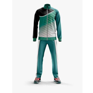 Sublimation Printed OEM Tracksuit Set High Performance <b>Custom</b> Sportswear Apparel With Team Logo Design For Training Purpose Wear - Product Image 2