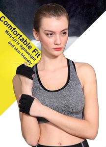 Gym <b>Gloves</b> Fitness Weight Lifting Breathable Lightweight Half Finger <b>Gloves</b> for Men Women - Product Image 2