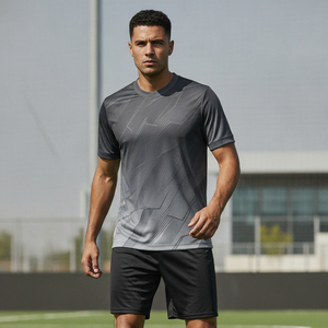 Uniforme de Fútbol Personalizado para Hombre, Conjunto de Camiseta de Fútbol de Alta Calidad, Ropa de Entrenamiento para Equipos al por Mayor, Fabricante OEM ODM - Product Image 3