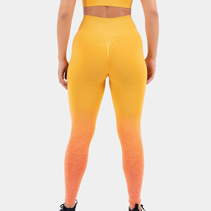 Wholesale Customized Mid Waist Full Length High Quality 2025 Quick Dry <b>Women</b> Best Design Elastic Waist Yoga <b>Leggings</b> OEM - Product Image 4