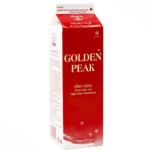 Crema No Láctea Deliciosa Más Vendida de Fábrica OEM/ODM al por Mayor HALAL para Panadería Golden Peak, Crema No Láctea para Cubrir Postres 1KG - Product Image 1