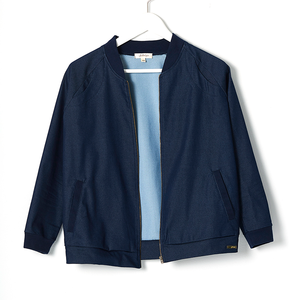 Chaqueta Bomber de Algodón para Mujer, Diseño Otoñal, Cuello Alto, Tejido Transpirable, ODM OEM - Product Image 5