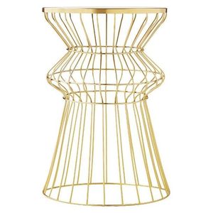 โต๊ะบาร์ทรงกลมฐานโลหะสำหรับใช้ภายในและภายนอกอาคาร เหมาะสำหรับร้านกาแฟ ร้านอาหาร และบาร์ - Product Image 1