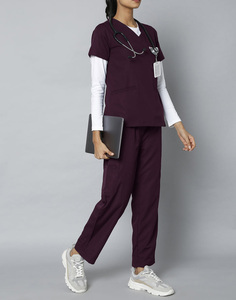 Uniforme de Enfermera, Diseño Moderno, Tela de Poliéster, Conjuntos de Uniformes Blancos, Uniforme de Enfermera para Hospital, Uniforme de Enfermera para Mujer - Product Image 6