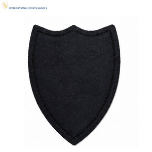Badges décoratifs personnalisés avec logo, épingle de sûreté, broderie haute densité, tissu écologique de qualité supérieure, vente en gros d'usine, OEM - Product Image 2