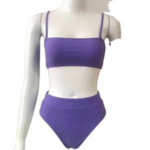 Unisex High Quality Customize Swimmer Bikini Set Bra and Underwear With Customize Logo Beach wear Bikini - Product Image 1