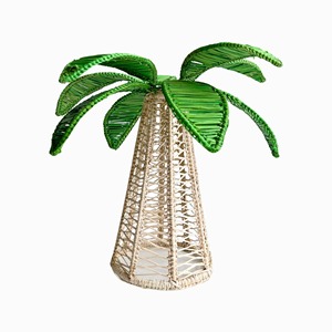 Porte-bougie décoratif en rotin tressé à la main, parfait pour la décoration du salon, de la chambre et de la table à manger. - Product Image 5