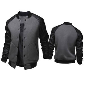 Best premium Custom <b>Men</b> Fleece Varsity <b>Jacket</b> from Pakistan New Style Breathable with Stand collar College <b>Baseball</b> <b>Jacket</b> <b>Men</b> - Product Image 1