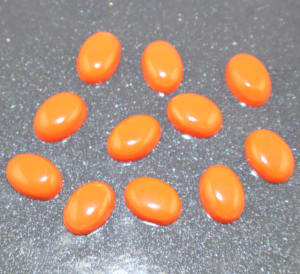 Piedra Preciosa de Coral Sintético Natural, Forma Ovalada, 10x14 MM, Piedra Suelta para Fabricación de Joyas, Suministro al por Mayor - Product Image 4